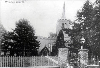 Wootton Church about 1900 [Z50/136/5]